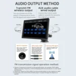 B5305 9 inch Portable Car MP5 Player Support CarPlay / Android Auto - Image 10