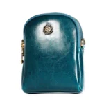 6062 Lady Retro Oil Wax Leather Shoulder Bag Small Phone bag - Image 2