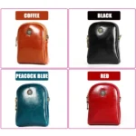 6062 Lady Retro Oil Wax Leather Shoulder Bag Small Phone bag - Image 9