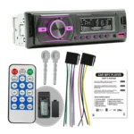 D3156 Car Colorful Lights MP3 Player Supports Voice Assistant / FM - Image 4