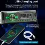 D3156 Car Colorful Lights MP3 Player Supports Voice Assistant / FM - Image 8