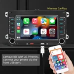 F9070 For Volkswagen 7 inch Portable Car MP5 Player Support CarPlay / Android Auto - Image 5
