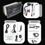 S-OB7A 7 inch Portable Car MP5 Player Built-in DAB Function Support CarPlay / Android Auto for OPEL - Image 6