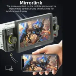 SWM151C 5 inch Portable Car MP5 Player Support CarPlay / Android Auto - Image 7