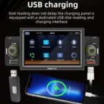 SWM151C 5 inch Portable Car MP5 Player Support CarPlay / Android Auto - Image 10