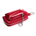 9108 Large Capacity Zipper Leather Keys Holder Bag Multi-function Wallet - Image 2