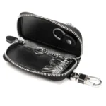 9108 Large Capacity Zipper Leather Keys Holder Bag Multi-function Wallet - Image 6