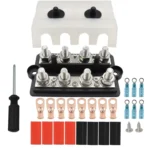 CP-4063 Double Row M10 Power Distribution Block Terminal Studs with Terminals