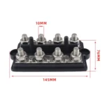 CP-4063 Double Row M10 Power Distribution Block Terminal Studs with Terminals - Image 5
