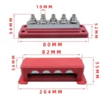 CP-4330-02 600A M10 Power Distribution Block Terminal Studs - Image 6