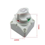 CP-4343 Yacht RV Single-circuit High-current Knob Power-off Switch - Image 5