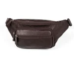 6030 Outdoor Leather Single Shoulder Messenger Bag Sports Multi-functional Phone Waist Bag
