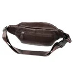 6030 Outdoor Leather Single Shoulder Messenger Bag Sports Multi-functional Phone Waist Bag - Image 2