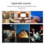 E27 5W 450LM LED Energy-Saving Bulb DC12V - Image 4