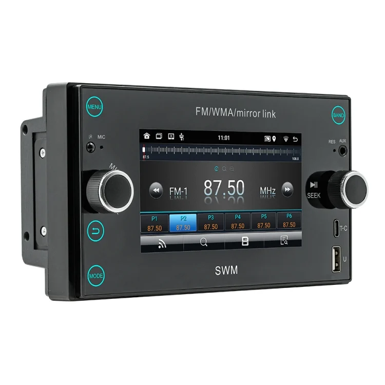 EDA005987101A.webp A3121 Android 12 GPS Navigation Car Multimedia Player, Support iOS CarPlay / Android Auto / Mirrorlink / WiFi - Image 1