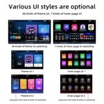 A3121 Android 12 GPS Navigation Car Multimedia Player, Support iOS CarPlay / Android Auto / Mirrorlink / WiFi - Image 15