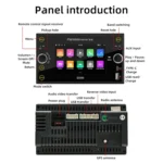 A3121 Android 12 GPS Navigation Car Multimedia Player, Support iOS CarPlay / Android Auto / Mirrorlink / WiFi - Image 3