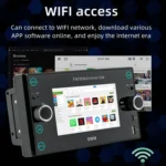 A3121 Android 12 GPS Navigation Car Multimedia Player, Support iOS CarPlay / Android Auto / Mirrorlink / WiFi - Image 7