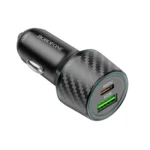 BOROFONE BZ21 Brilliant QC3.0 + PD30W Dual Ports Fast Charging Car Charger – Qty: 5 Units - Image 3