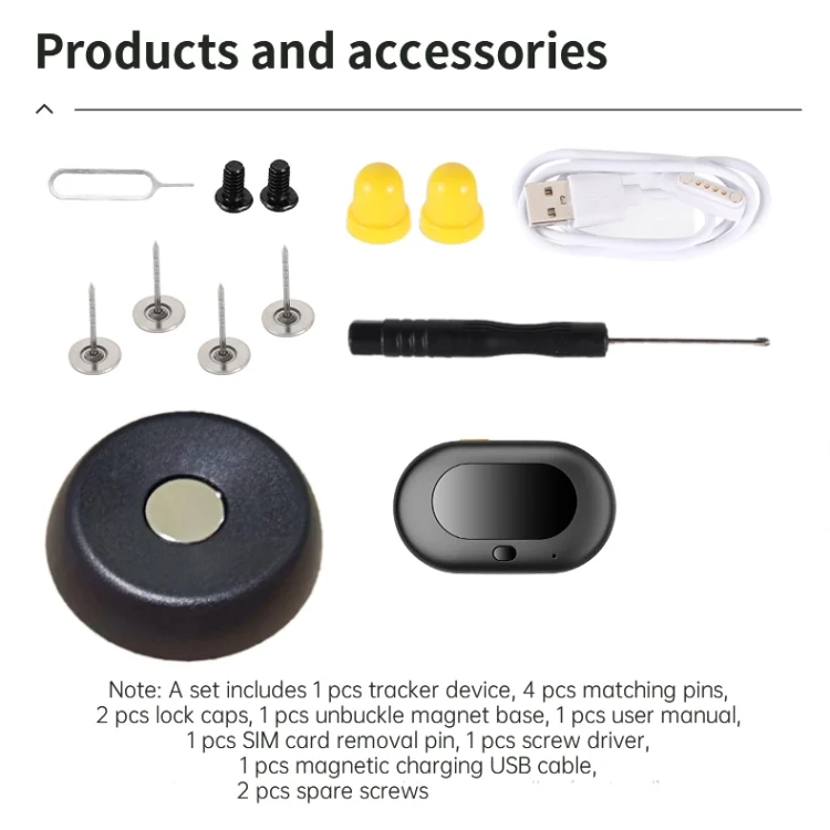 EDA006017601A_8.webp V41 Smart GPS Tracker IP67 Waterproof Pet Anti-loss Positioner - Image 9