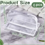 YX070 6pcs/Pack Acrylic Replaceable Fish Tank Cover Handle - Image 3