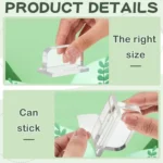 YX070 6pcs/Pack Acrylic Replaceable Fish Tank Cover Handle - Image 8