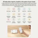 Original Xiaomi Mijia Smart Home Body Fat Scale S400 BT5.0 LED Display Dual Frequency Measurement - Image 4