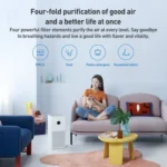 Original Xiaomi Mijia Smart Air Purifier 4 Lite Antibacterial Aldehyde Removal, US Plug - Image 7