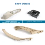 For BMW F10 / F18 5 Series 7pcs Car Inside Doors Handle Pull Trim Cover, 51417225874 - Image 4