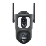 ESCAM QF390 2x2MP Binocular Solar WiFi Camera Supports Two-way Voice & Alarm Recording - Image 3