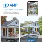 ESCAM QF390 2x2MP Binocular Solar WiFi Camera Supports Two-way Voice & Alarm Recording - Image 4