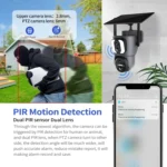 ESCAM QF390 2x2MP Binocular Solar WiFi Camera Supports Two-way Voice & Alarm Recording - Image 6