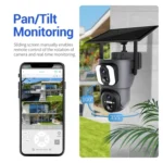 ESCAM QF390 2x2MP Binocular Solar WiFi Camera Supports Two-way Voice & Alarm Recording - Image 7