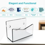 YX079 Acrylic Envelope Storage Display Rack Smile Mail Folder Organizer - Image 5