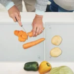 YX078 2pcs / Set Transparent Acrylic Non Slip Cutting Board - Image 5