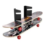 YX076 Wall Mount Four Wheel Skateboard Storage Bracket - Image 4