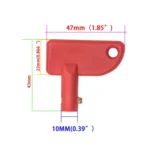 Car Marine Truck Battery Cut Off Switch Mini Spare Key - Image 2