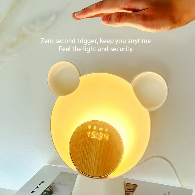 EDA0061094_3.webp Moonlight Smart Sensing Bear Lamp Supports Bluetooth Speaker Wireless Charging - Image 4