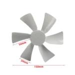 2pcs / Pack 6 inch RV Skylight Vent Small Fan Blades - Image 4