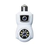DP41 Bulb-type Dual-lens Motion Tracking Smart Camera Supports Voice Intercom