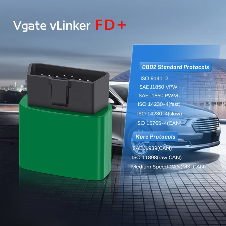 EDA0061314_5.webp Vgate VLINKER FD + V2.2 Bluetooth 4.0 Car OBD Fault Diagnosis Detector - Image 6