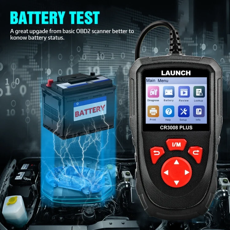 EDA0061315_6.webp LAUNCH CR3008Plus Car Engine Fault Diagnosis Tool - Image 7