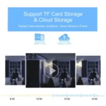 Q39 Motion Tracking Night Vision Smart Camera Supports Voice Intercom - Image 4