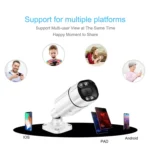 Q39 Motion Tracking Night Vision Smart Camera Supports Voice Intercom - Image 5