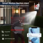 QX86 Motion Tracking Night Vision Smart Camera Supports Voice Intercom - Image 6