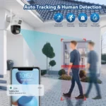 QX86 Motion Tracking Night Vision Smart Camera Supports Voice Intercom - Image 7