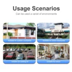 QX106 2MP Outdoor Waterproof WiFi Dual Lens Surveillance Camera - Image 8