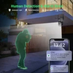 QX109 Dual Lens Smart HD Dome WiFi Camera - Image 4