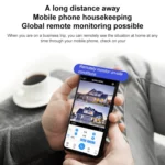 QX87 4MP WiFi Dual Camera Supports Two-way Voice Intercom & Humanoid Detection - Image 7