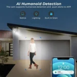QX95 6MP WiFi Dual Camera Supports Two-way Voice Intercom & AI Recognition - Image 7